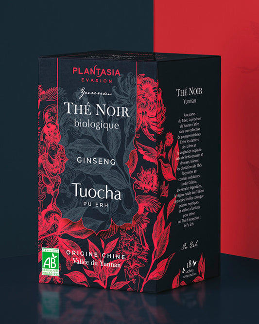 Økologisk Pu Erh Tuocha Ginseng te