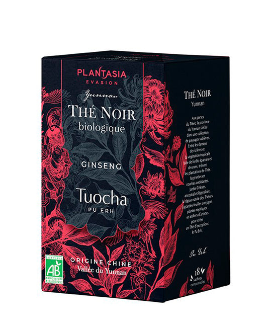 Økologisk Pu Erh Tuocha Ginseng te